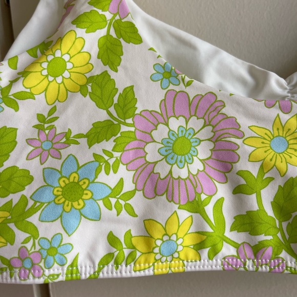 Frankies Bikinis Dexter Bikini Top in Secret Garden, Size M - Picture 5 of 7